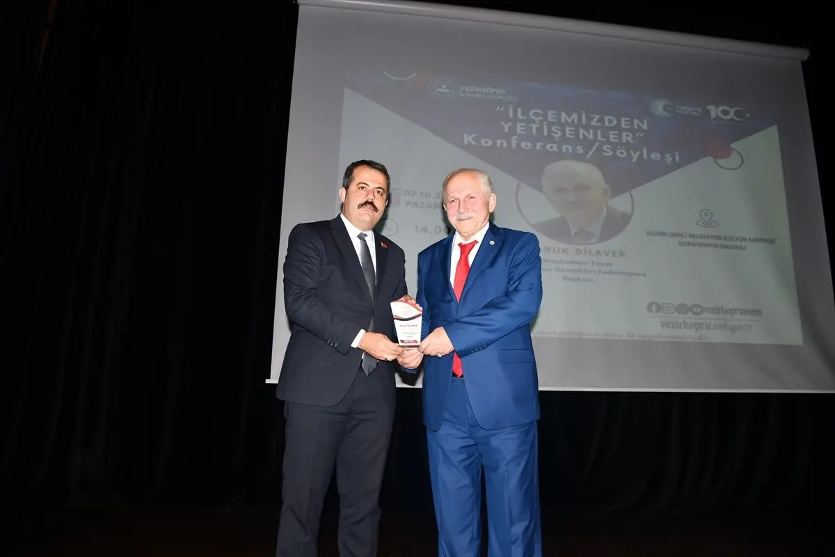 Vezirköprü’de ‘İlçemizden Yetişenler’ Konferansı