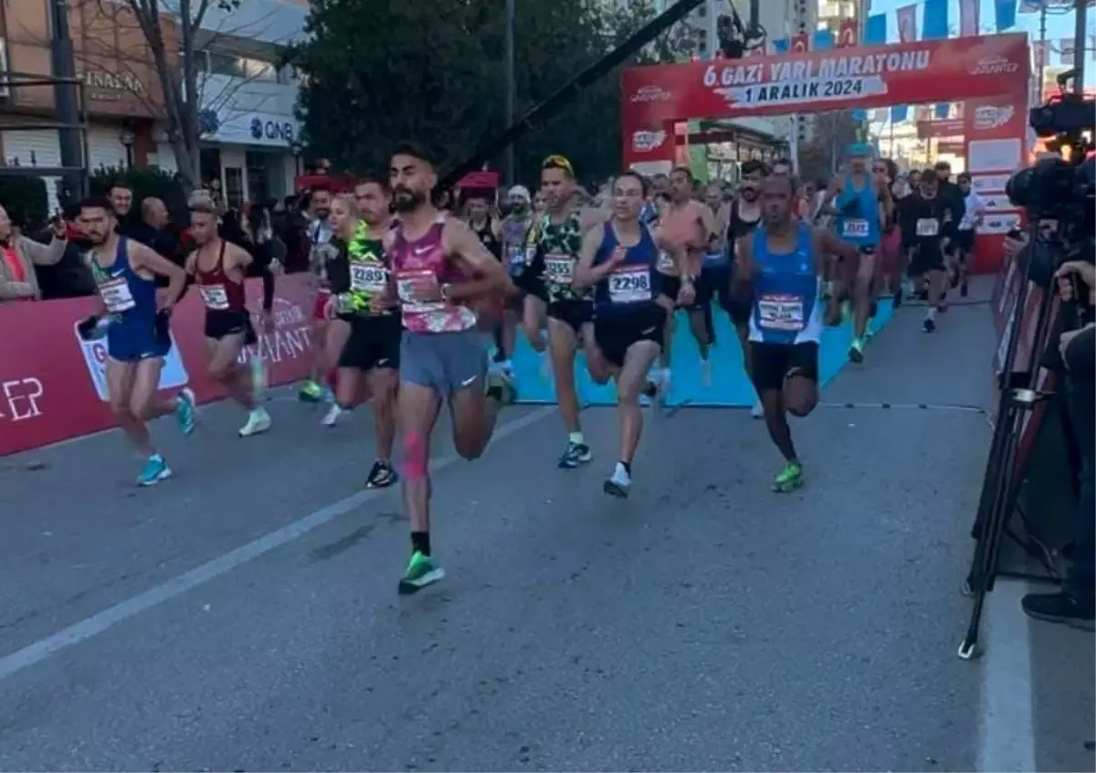 Gaziantep’te 6. Gazi Yarı Maratonu Coşkuyla Başladı