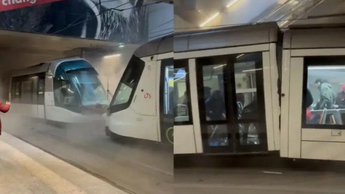 Fransa’da iki tramvay çarpıştı: 68 yaralı