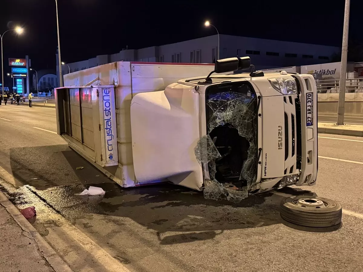 Kahramanmaraş’ta Trafik Kazası: 1 Yaralı